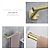 cheap Towel Bars-Wall Mounted Towel Rack Towel Bar Toilet Paper Holder Robe Hook Cool Adorable Antique Modern Stainless Steel Low-carbon Steel Metal 4pcs 1PC - Bathroom Wall Mounted