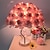 voordelige Tafellampen-Rose sfeerlamp creatieve eenvoudige europese veren tafellamp slaapkamer trouwkamer warme led verjaardagscadeau tafellamp