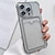 cheap iPhone Cases-Transparent Card Slot Bag Holder Case for iPhone 15 14 13 12 11 Pro Max Mini X XR XS 7 8 Plus Clear Shockproof Soft Wallet Cover