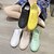 abordables Zapatillas de mujer-Mujer Zapatillas de deporte Zapatos blancos Tallas Grandes Exterior Diario Tacón Plano Dedo redondo Moda Deportivo Casual Zapatos de Paseo Cuero Sintético Cordones Negro Blanco Amarillo