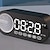 זול רמקולים-iMosi G30 רמקול בלוטוס Blootooth כרטיס TF מיני אור צבעוני של RGB שעון מעורר רמקול בלוטות&#039; רמקול עבור טלפון נייד