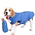 economico Vestiti per cani-Cappotti per cani per la stagione fredda - accogliente giacca invernale reversibile impermeabile antivento per cani cappotto caldo imbottito spesso gilet riflettente vestiti per cuccioli cani di