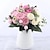 cheap Artificial Flower-1pc Artificial Flower Stem, Silk Peony, Artificial Flowers Bouquet, Fake Flowers For Home Wedding Decoration Mother&#039;s Day Gifts Birthday Gifts