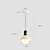 tanie Światła wysp-lampa wisząca metalowy klosz lampy wiszącej, żyrandol sufitowy do montażu podtynkowego, pojedyncza lampa wisząca z gwintem e27, oprawy oświetleniowe do dekoracji kawiarni 110-240 V