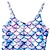 levne Plavky-dětské dívčí plavky trénink jednobarevné rozkošné plavky 7-13 let léto s 1ks bublinkovým strojem