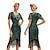Χαμηλού Κόστους Ιστορικές &amp; Vintage Στολές-Ρετρό / Βίντατζ Δροσμός 20ετών 1920 Φανελάκι φόρεμα Φορέματα Χορός μεταμφιεσμένων Το Great Gatsby Γυναικεία Πούλιες Φούντα Μασκάρεμα Γάμου Επισκέπτης γάμου Πάρτι / Βράδυ Φόρεμα
