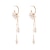 cheap Earrings-Women&#039;s White Fine Jewelry Tassel Fringe Flower Shape Cute Stylish Earrings Jewelry White For Wedding Party 1 Pair