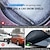 cheap Car Covers-Starfire Car Snow Cover Front Windshield Snow Cover Anti-Freeze Cover Anti-Frost Cover Hood Thickened Winter Car Clothing Cloth