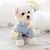 preiswerte Hundekleidung-Haustierkleidung, süßer Welpen-Kätzchen-Pullover mit Cartoon-Rucksack, Herbst und Winter, kleines und mittelgroßes Welpen-Katzen-Haustier-Sweatshirt