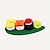 cheap Dog Toys-1pc Durable Sushi Design Pet Toy for Grinding Teeth Squeaking and Food Leaking - Interactive Chew Toy for Dogs