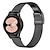 Недорогие Ремешки для часов Samsung-Ремешок для часов для Samsung Galaxy Watch 6/5/4 40/44mm, Galaxy Watch 5 Pro 45mm, Galaxy Watch 4/6 Classic 42/46/43/47mm, Watch 3, Active 2, Gear S2 Нержавеющая сталь Замена Ремень