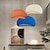 economico Luci Isola cucina-lampada a sospensione a led plafoniera da incasso 30/40/50 klein blu arancione bianco resina plafoniera a led moderna plafoniera rotonda lampada da soffitto per soggiorno corridoio