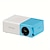 お買い得  プロジェクター-M100 Mini Mini Projector Home LED Portable 3D Projector HD LED プロジェクター ホームシアター用ビデオプロジェクター 320x240 20 lm と互換性があります HDMI USB