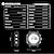 baratos Relógios Digitais-NORTH EDGE Masculino Relogio digital Mostrador Grande Militar Exterior Esportivo Bussola Altimetro Cronômetro Relogio Despertador Tira de borracha Assista
