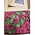 abordables Flores artificiales-25/50 unids/set caja de regalo 8cm rosa artificial con hojas 25 50 cajas de decoración de flores para el hogar decoración de boda
