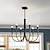 ieftine Design Stil Lumânare-candelabru oval 6/9 lumini alamă de înaltă calitate plafon lumina modern compatibil pentru sufragerie sufragerie 110-240v