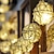 billige Pathway Lights &amp; Lanterns-solar julelykt 5m 20leds utendørs vanntett vevd takraw ball string lys jul bryllup ferie hage balkong hage dekorasjon