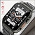 baratos Smartwatch-iMosi A70 Relógio inteligente 1.96 polegada Relógio inteligente Bluetooth Podômetro Aviso de Chamada Monitor de Atividade Compatível com Android iOS Feminino Masculino Chamadas com Mão Livre