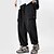 cheap Cargo Pants-Men's Cargo Pants Cargo Trousers Techwear Pocket Drawstring Elastic Waist Plain Comfort Breathable Outdoor Daily Going out Fashion Casual Black Brown