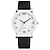 cheap Quartz Watches-Leisure Men Watch Casual Leather Analog Quartz Watches Simple Round Dial Male Wristwatch Clock Gift Montre Homme