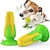 Χαμηλού Κόστους Παιχνίδια για σκύλους-σκύλος μασητικά παιχνίδια για επιθετικούς μασητές άφθαρτα σκληρά ανθεκτικά διαδραστικά παιχνίδια σκύλου δόντια κουταβιού μασούν παιχνίδι καλαμποκιού για μικρή μεσαία μεγάλη ράτσα