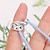 voordelige kunst, handwerk en naaien-1 st verstelbare breilus gehaakte ring, open vingerring garengids haakaccessoires breien vingerhoed