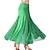 abordables Ropa de baile de salón-Baile de Salón Faldas Estampado Color Puro Corte Mujer Rendimiento Entrenamiento Cintura Alta Poliéster