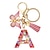 cheap Gifts-26 Letters A-Z Resin Initial Keychain, Letter Bag Charm for Women Key Ring Backpack Butterfly Accessories for Girls