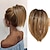 cheap Ponytails-Messy Bun Hair Piece Claw Clip in Hair Buns Hair Piece for Women Straight Short High Ponytail Extension Tousled Updo Faux Hair Bun Scrunchies for Girls