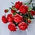 tanie Sztuczne kwiaty-3 główki fałszywe wazony z piwonią na akcesoria do dekoracji wnętrz ślubne dekoracyjne kwiaty scrapbooking ogród