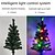 cheap Pathway Lights &amp; Lanterns-1pc New Solar Christmas Tree LED Light, Waterproof Light With Intelligent Control System For, Garden Halloween &amp; Christmas Decorations, Outdoor LED Lights