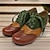 Χαμηλού Κόστους Γυναικεία Oxfords-Γυναικεία Τακούνια Γόβες Bullock Παπούτσια Παπούτσια με άκρη φτερού Vintage παπούτσια Πάρτι ΕΞΩΤΕΡΙΚΟΥ ΧΩΡΟΥ Καθημερινά Συνδυασμός Χρωμάτων Καλοκαίρι Τακούνι Κώνος Στρογγυλή Μύτη