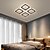 preiswerte Einbauleuchten-LED-Deckenleuchte aus Acryl mit 4 Köpfen und 90-W-Deckenleuchte, die Licht an der Unterseite ausstrahlen kann, geeignet für Schlafzimmer, Restaurants, Arbeitszimmer, Gästezimmer und Empfangsräume,
