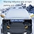 Χαμηλού Κόστους Καλύμματα Αυτοκινήτου-starfire κάλυμμα χιονιού αυτοκινήτου μπροστινό αντιψυκτικό κάλυμμα αντιπαγετικό χειμερινό παρμπρίζ και κάλυμμα χιονιού γενική αντιηλιακή προστασία παχύ κάλυμμα αυτοκινήτου