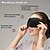 billiga Hemma kläder-3d stereoskopisk sömnögonmask, sömnmagisk minnessvamp svart skuggning andningsbart ögonskydd