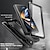 abordables Carcasas Samsung-Funda de teléfono Funda resistente Armadura para Samsung Galaxy Z Fold 5 4 3 Cubierta completa resistente a prueba de caídas Funda con tapa Soporte incorporado Protector de pantalla Soporte para