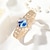 abordables Relojes de Cuarzo-Mujer Relojes de cuarzo Lujo Costoso Diamantes Sintéticos con joyas Decoración Cuero Sintético Reloj