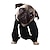 voordelige Huisdier bedrukte hoodies-hond hoodie met letterprint tekst memes hond truien voor grote honden hond trui effen zacht geborsteld fleece hondenkleding hond hoodie sweatshirt met zak