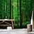 cheap Nature&amp;Landscape Wallpaper-Landscape Wallpaper Mural Green Forest Wall Covering Sticker Peel and Stick Removable PVC/Vinyl Material Self Adhesive/Adhesive Required Wall Decor for Living Room Kitchen Bathroom