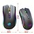 cheap Mice-2.4G Wireless Mouse RGB Light Rechargeable 4800DPI Adjustable USB Plug And Play Optical Mouse Game Home Office Black/White