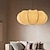 levne Závěsná světla-orientální lampa závěsná lampa závěsná lampa 48cm marocká kožená lampa henna závěsná lampa orientální světla do obývacího pokoje, kuchyně nebo závěsu nad jídelní stůl 85-265v