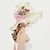 economico Cappelli per feste-berretto Organza Kentucky Derby Chiesa Matrimonio fantasia Con Floreale Tulle Copricapo Copricapo