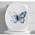 ieftine Abțibilde de Perete Decorative-autocolant fluture autocolant cald dormitor autocolant pentru fereastră autocolant de fundal decorare perete autocolant pentru toaletă autocolant pentru toaletă faianta autocolant pentru decorațiuni de Crăciun