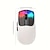 levne Myši-ultralehká dobíjecí herní myš pro více zařízení se 7 barvami rgb osvětlení a 4000 dpi – ideální pro notebooky macbooky telefony PC &amp; více