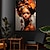 abordables Peintures portraits-Peinture à l&#039;huile faite à la main sur toile, décoration murale, portrait de figure africaine, belle fille abstraite pour la décoration intérieure, peinture roulée sans cadre, non étirée