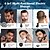 billige Barbering og hårfjerning-9d genopladelig skaldet elektrisk barbermaskine til mænd 9 flydende hoveder skæg næseøre 6 i 1 hårtrimmer barberkniv