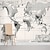 voordelige wereldkaart behang-wereldkaart behang muurschildering vintage atlas wandbekleding sticker schil en stok verwijderbare pvc/vinyl materiaal zelfklevend/lijm vereist muur decor voor woonkamer keuken badkamer