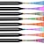 billige Penner og blyanter-8 stk regnbueblyanter fargeblyanter for barn blandede kjernefargede blyanter tre assorterte farger fargeblyanter for tegning av skrivesaker, fargelegging, skisser