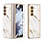 billige Samsung-etui-telefon Etui Til Samsung Galaxy Z Fold 5 Bakdeksel Støtsikker Marmor Herdet glass