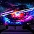 preiswerte Blacklight -Wandteppiche-Schwarzlicht Wandteppich UV reaktiv im Dunkeln leuchtend Party Neon Universum Himmel trippig neblige Natur Landschaft hängender Wandteppich Wandbild für Wohnzimmer Schlafzimmer